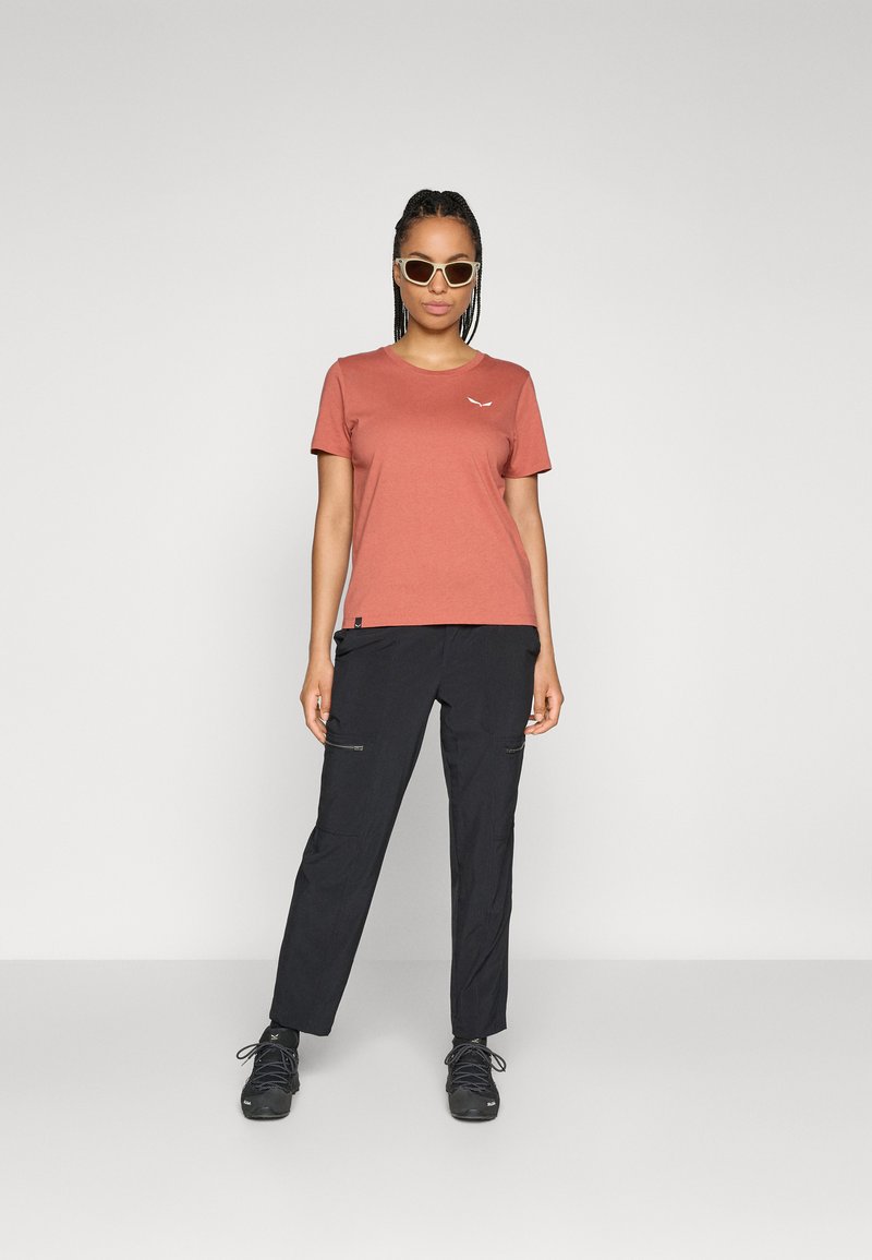 Salewa Sella 3L Ptx Pant W Dark Olive Pantalons ski de randonnée femme
