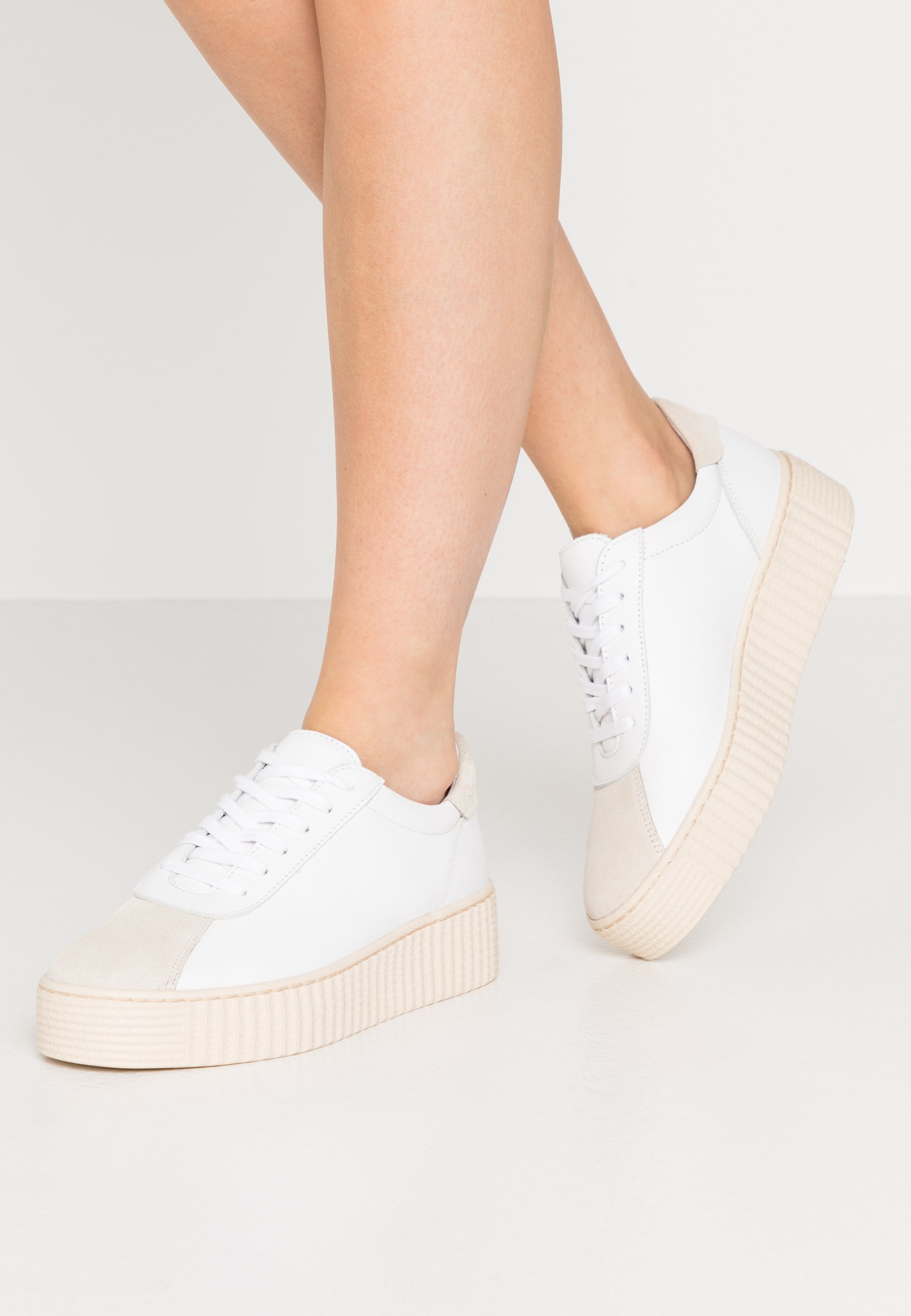 Zign Joggesko white Zalando.no Zign RECYCLED RUBBER SOLE Joggesko white Zalando.no