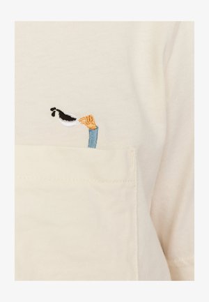 REVOLUTION, REVOLUTION PRINTED T-SHIRT - T-shirt basic - offwhite