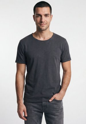 Antargo, ANTARGO T-SHIRT JAGGER - Basic T-shirt - dark-grey