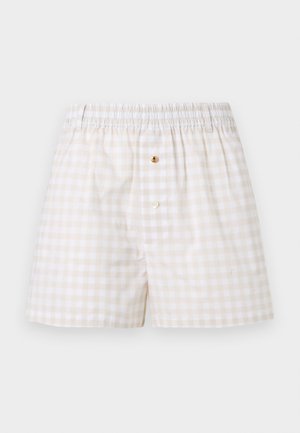 PANTALONE VICHY - Šortky - fantasia grigio