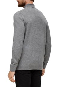 s.Oliver À COL ROULÉ - Strickpullover - graphit