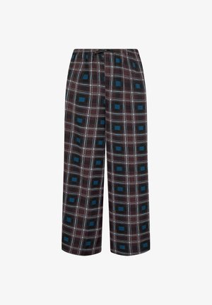 Yours Clothing, PLUS SIZE WIDE LEG TROUSERS - Pantaloni - burgundy