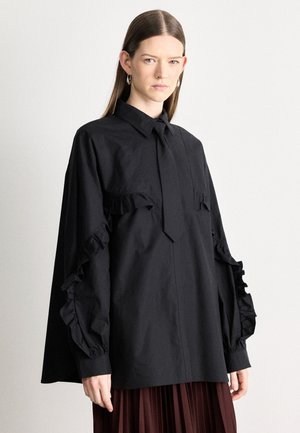 SHIRT - Gombos blúz - black