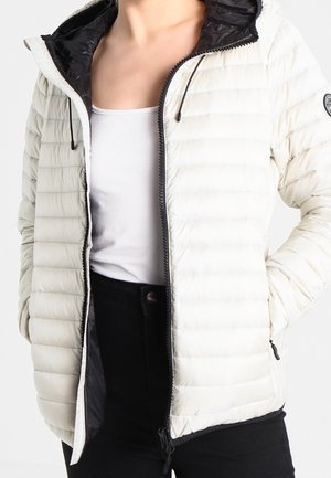 Gewatteerde jas - off-white
