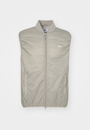 Obey Clothing SOLIS VEST - Waistcoat - dried sage