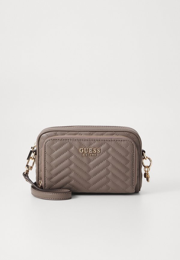 ANNING - Cross body bag - dark taupe