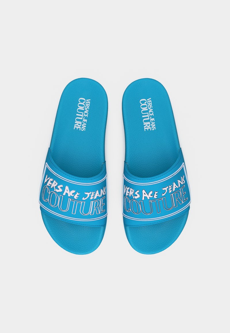 Versace Jeans Couture FONDO SLIDE - Pool slides - blue atoll  display picture 1