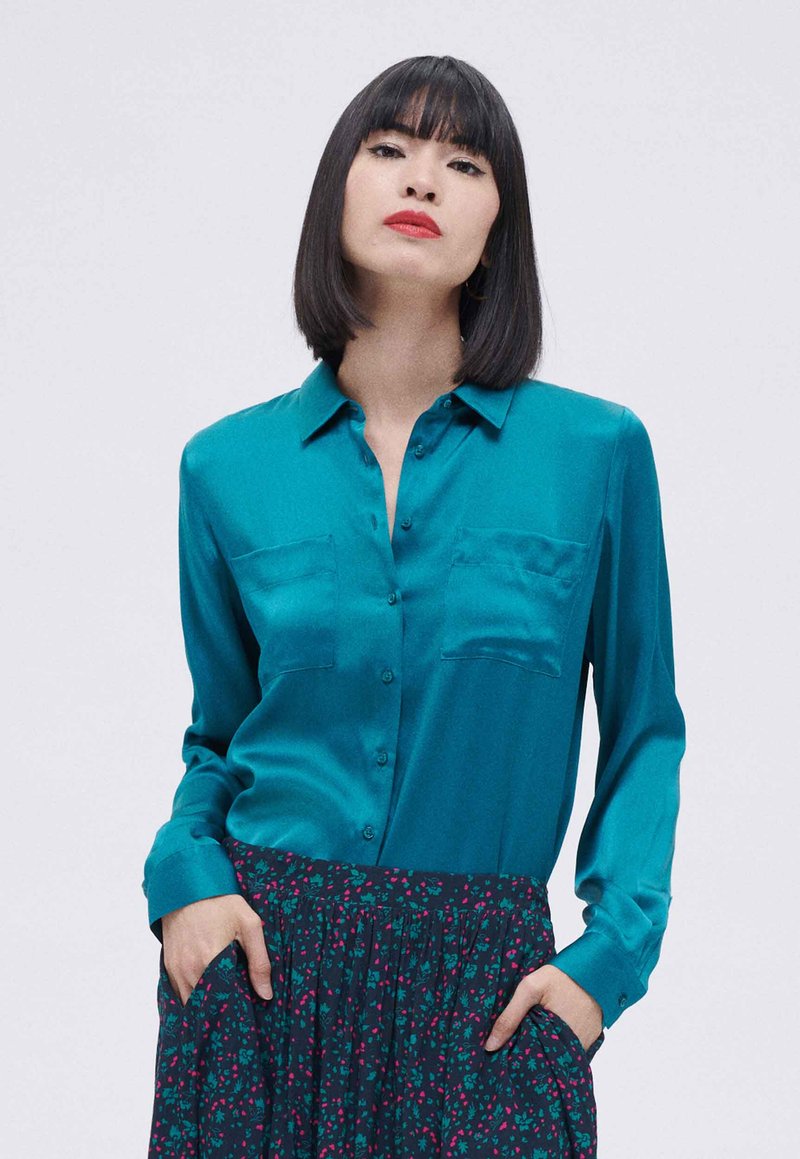 Caroll Overhemdblouse - bleu turquoise