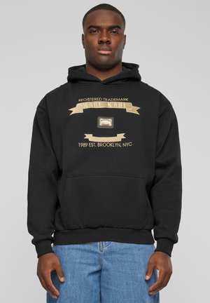 PLATE OS - Kapuzenpullover - black