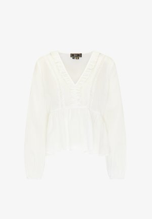 faina, Bluse - wollweiss