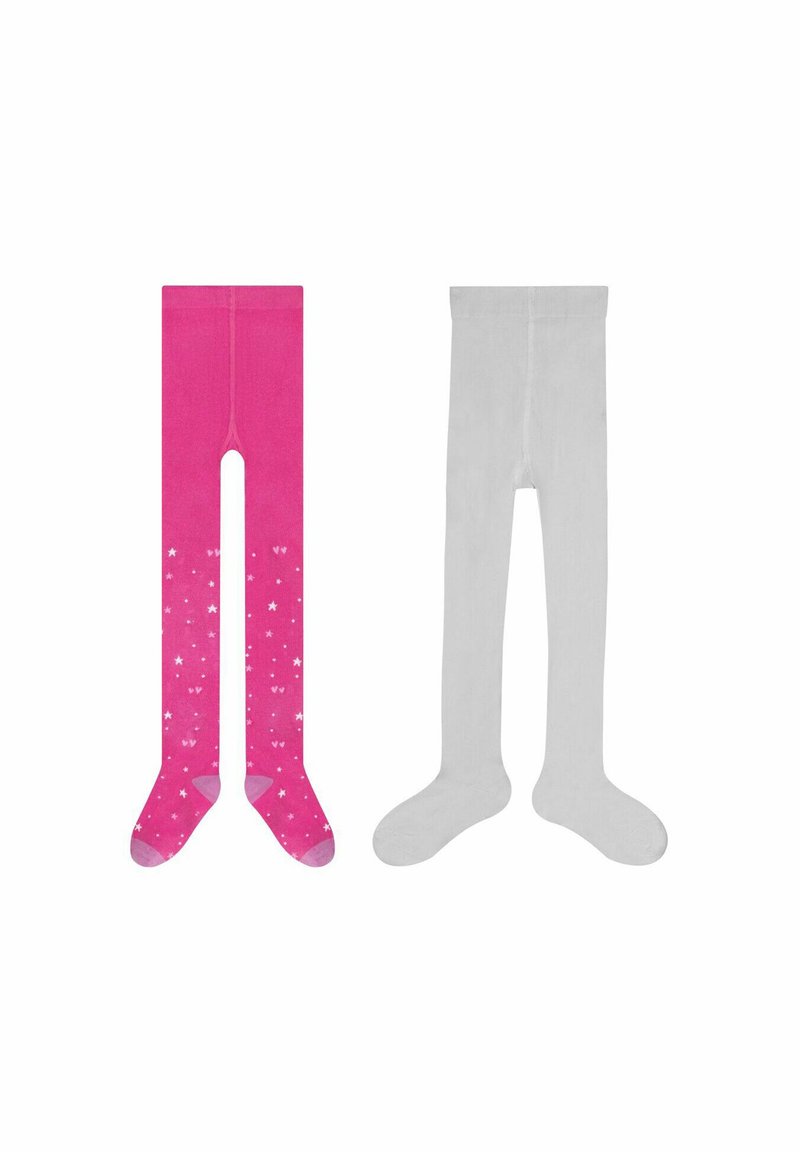 camano 2ER PACK - Strømpebukser - shocking pink
