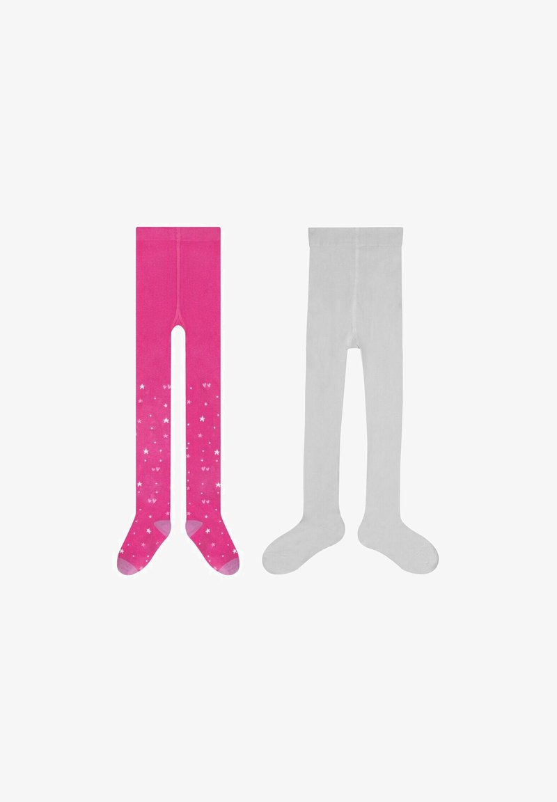 camano 2ER PACK - Strømpebukser - shocking pink