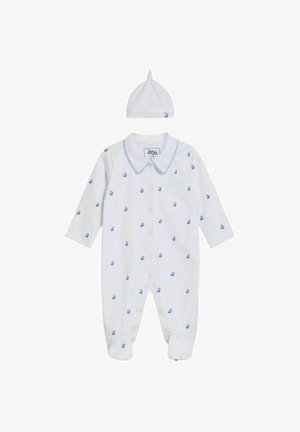 REGULAR FIT SET - Salopetă bebeluși - white