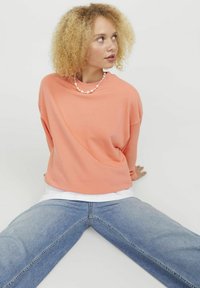 JJXX JXALFA CREW - Melegítőfelső - peach echo