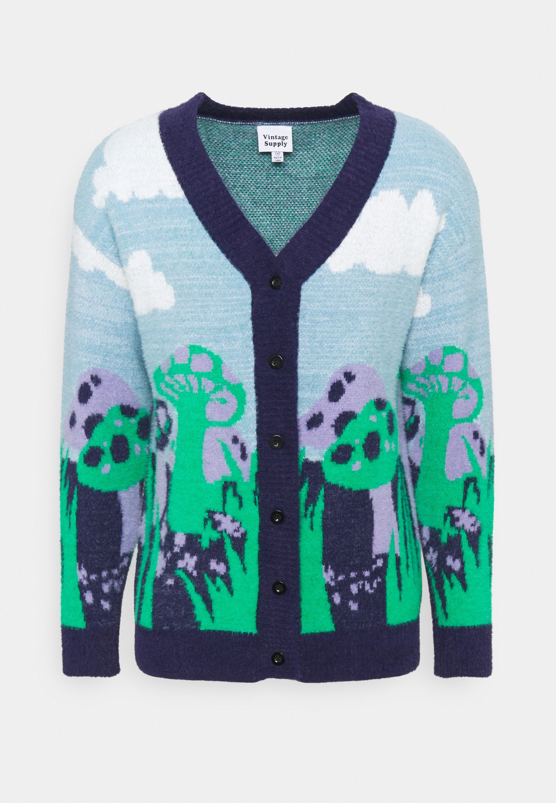 Homme MUSHROOM SCENIC CARDIGAN - Gilet Homme MUSHROOM SCENIC CARDIGAN - Gilet
