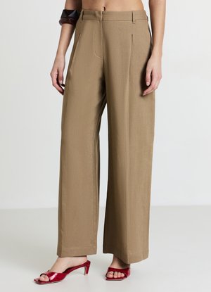 PALAZZO - Stoffhose - biscotto chiaro