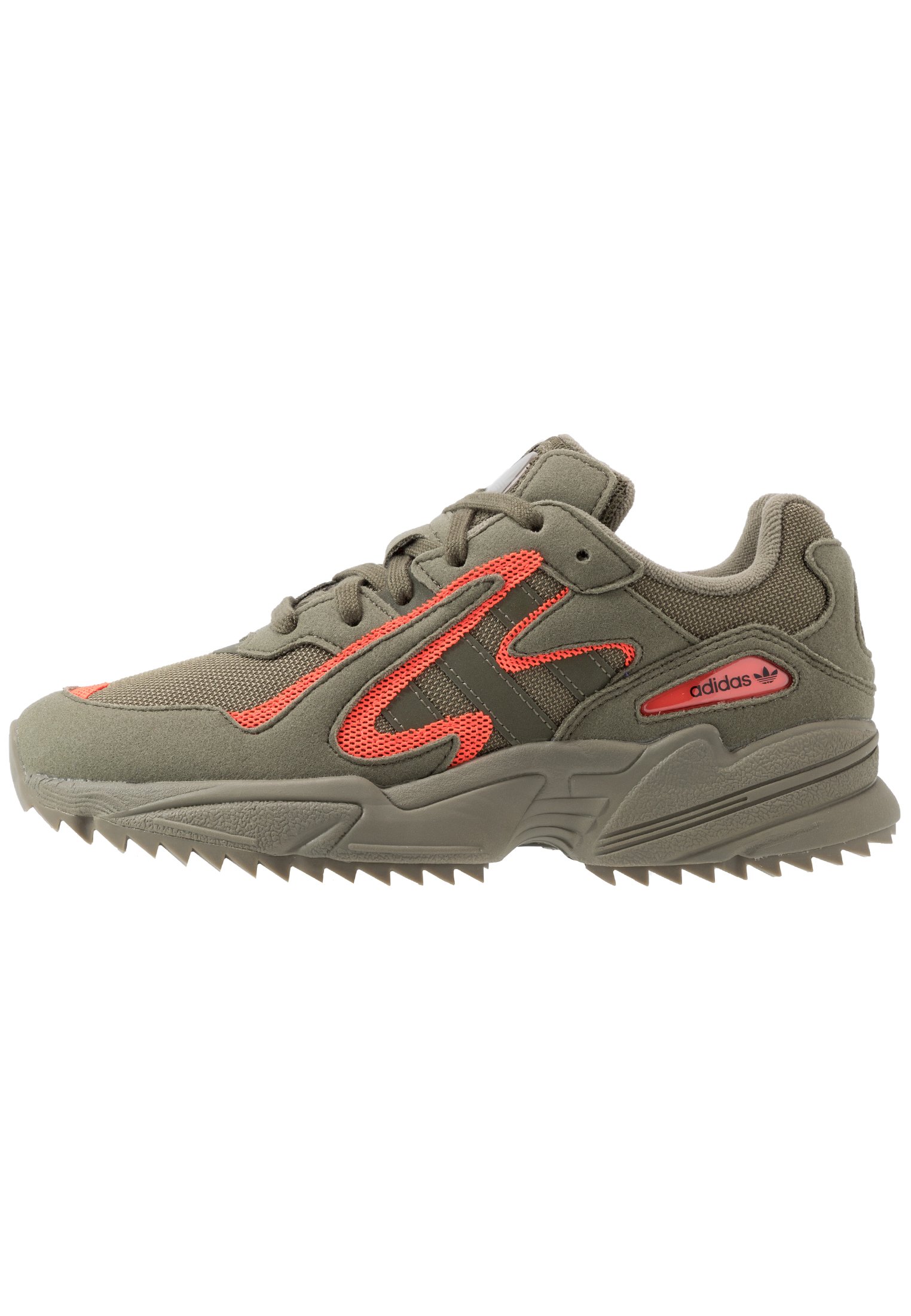 Adidas Originals Yung 96 Chasm Trail Sneakers Laag Raw Khaki Solar Red Kaki Zalando Be