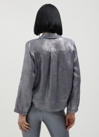 Calliope IN SPALMATO - Hemdbluse - argento