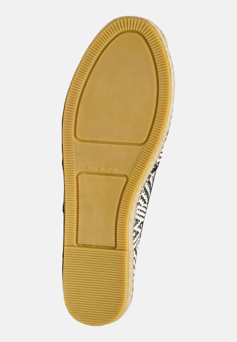 Herren Slipper | Henry Stevens TAYLOR EP Espadrille schwarz weiß/schwarz - GX04565 Herren Slipper | Henry Stevens TAYLOR EP Espadrille schwarz weiß/schwarz - GX04565