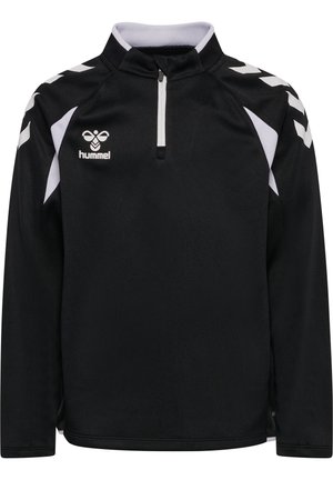 CORE 2.0 HALF ZIP  - Langærmet T-shirt - black white