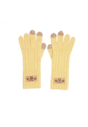 BELLEMERE CABLE TOUCH-SCREEN - Fingerhandschuh - yellow