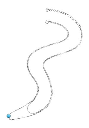 Necklace - silber