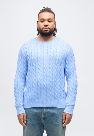 DRIVER LONG SLEEVE - Svetrík - austin blue