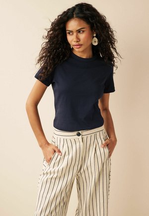 Next T-shirts basic - navy blue