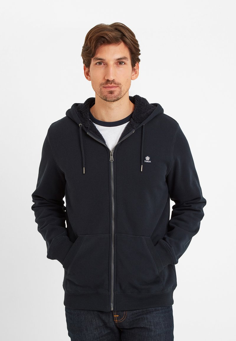 TOG24 TIMBLE - Zip-up sweatshirt - dark indigo