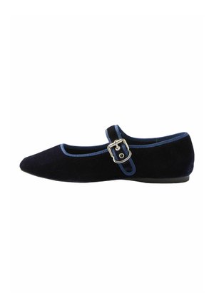 Love & Roses, VELVET MARY JANE BALLERINAS - Riemchenballerina - navy