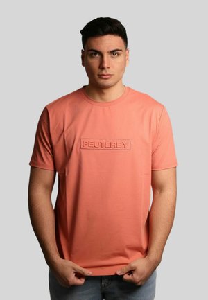 UOMO - T-shirt print - pink-402