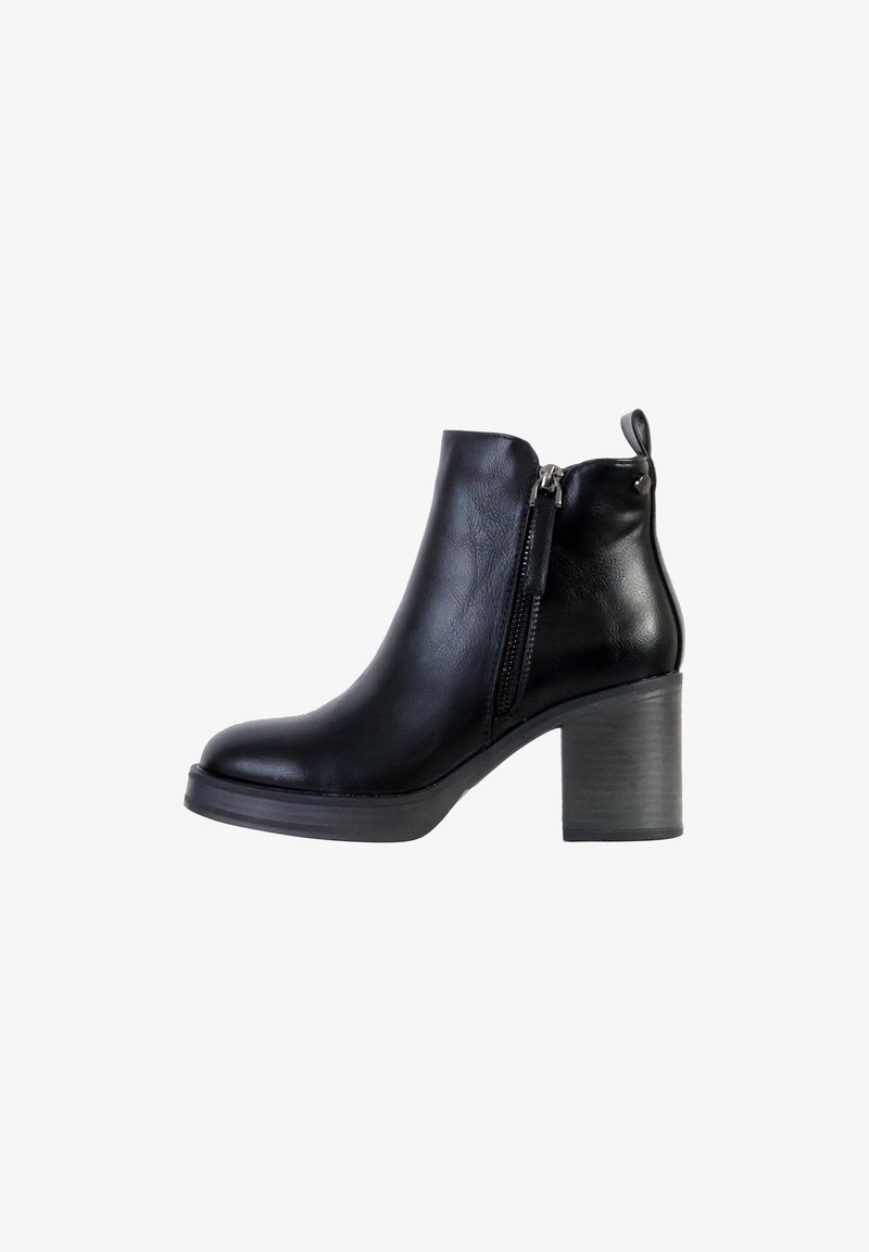 Divine Factory À ZIP - Bottines à plateau - noir