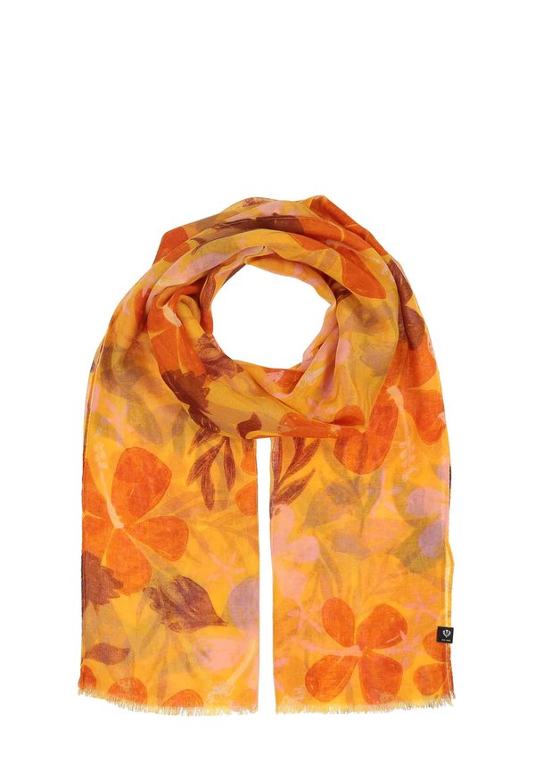 TROPICAL LEAVES STOLA - Schal - banana shake