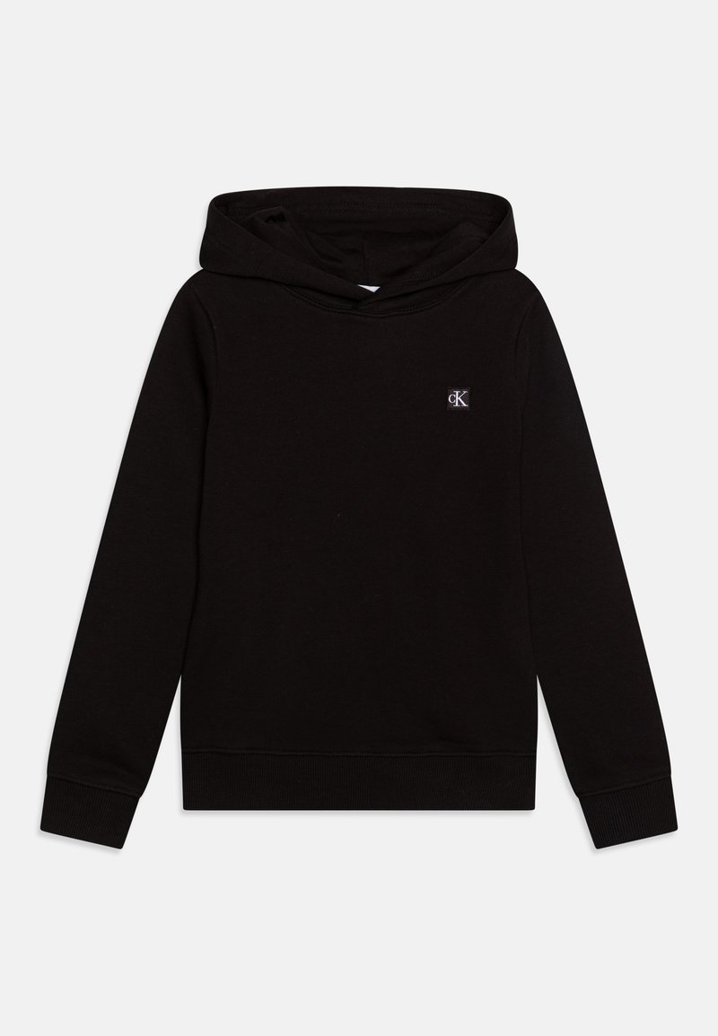 Calvin Klein Jeans MONOGRAM MINI BADGE HOODIE - Hoodie - black