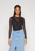 Body Donna ONLY Onlesther | Maniche Lunghe In Cotone Ed Elastan | Girocollo | Comodo E Traspirante - Foto 9