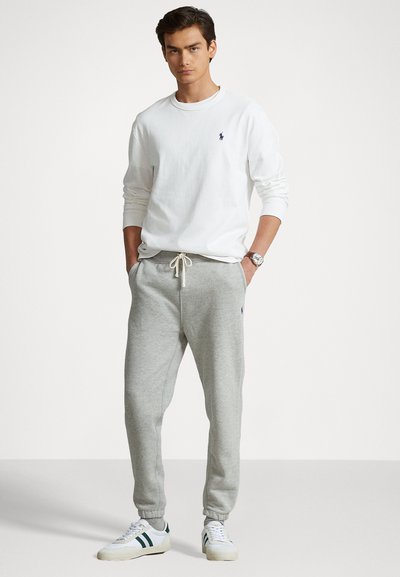 Polo Ralph Lauren CLASSIC FIT HEAVYWEIGHT JERSEY T-SHIRT - Topper langermet - white