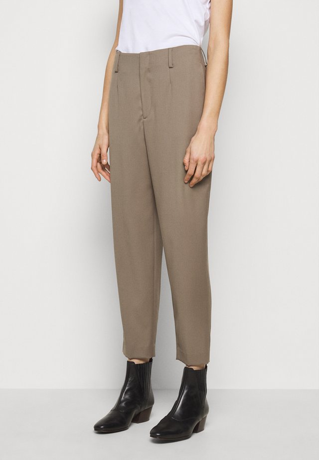 KARLIE TROUSER - Broek - grey taupe