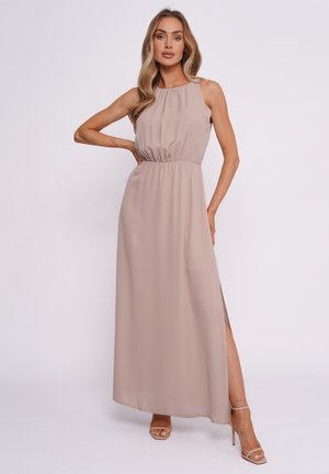 Maxi dress - beżowy