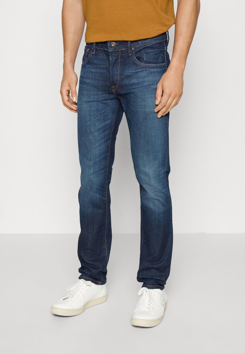 JACK & JONES JEANS INTELLIGENCE Slim Fit Jeans JJITIM JJDAVIS Blue Denim 17173951