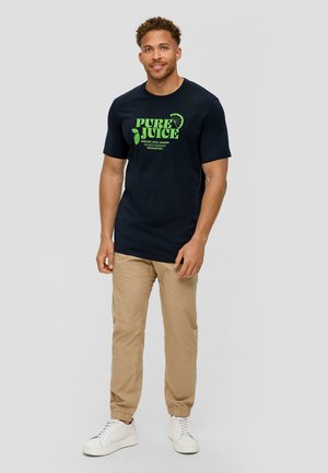 MIT FRONT - T-shirt print - navy