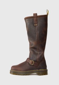 ANISTONE HIGH UNISEX - Bottes à plateau - dark brown