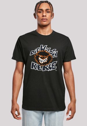 DIE WILDEN KERLE - Print T-shirt - schwarz