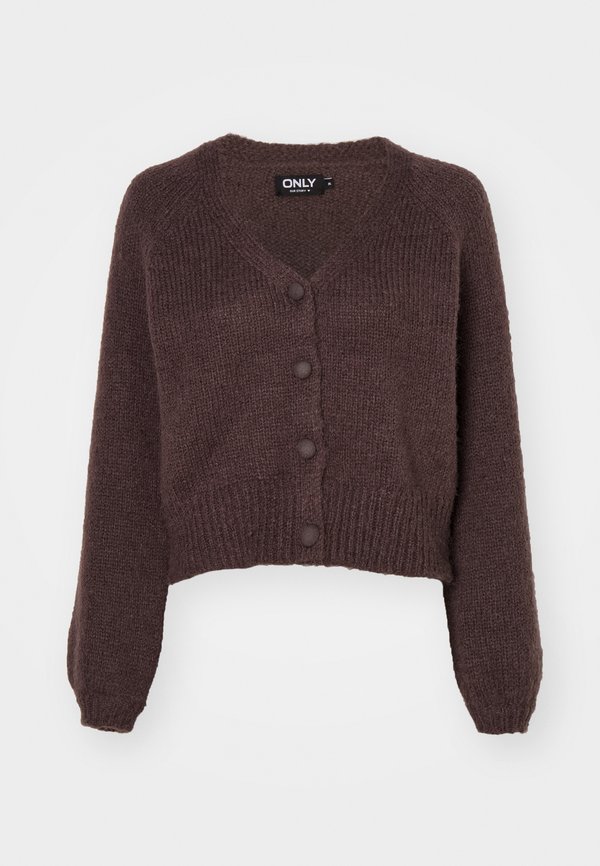 ONLALYSSA LIFE CARDIGAN - Cardigan - chocolate martini4