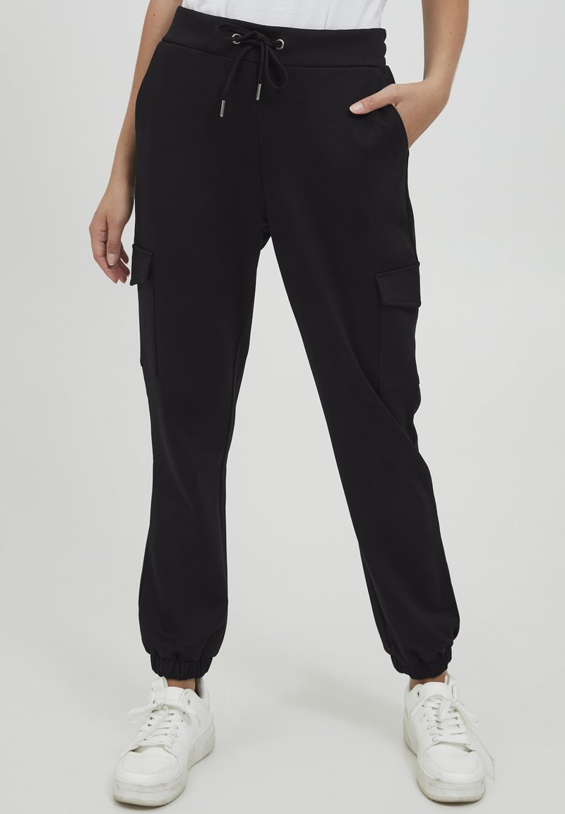 Oxmo - OXHENNI - Cargo trousers - black, Enlarge