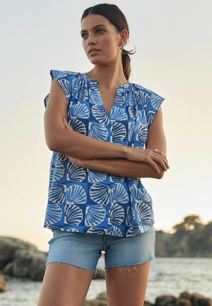 REGULAR FIT - Blusa - blue