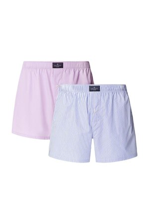 STRIPES 2 PACK - Boxershorts - grape purple