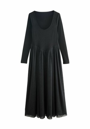 Next REGULAR FIT - Vestido ligero - black