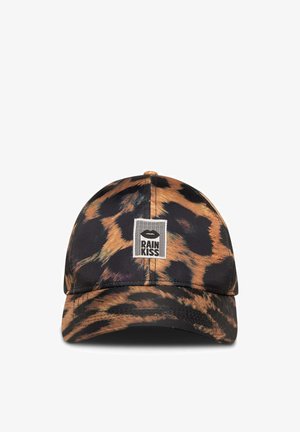 RAINKISS, DARK LEOPARD - CAP-BROWN-ONE SIZE UNISEX - Pet - brown