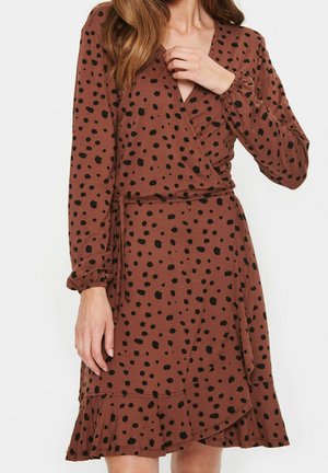 Saint Tropez Jerseykleid - brown